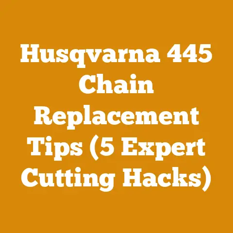 Husqvarna 445 Chain Replacement Tips (5 Expert Cutting Hacks)