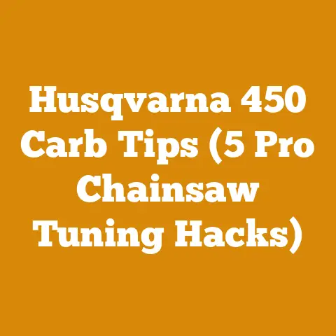Husqvarna 450 Carb Tips (5 Pro Chainsaw Tuning Hacks)