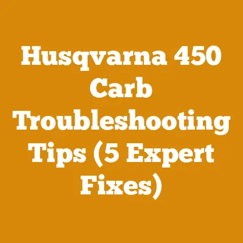 Husqvarna 450 Carb Troubleshooting Tips (5 Expert Fixes)