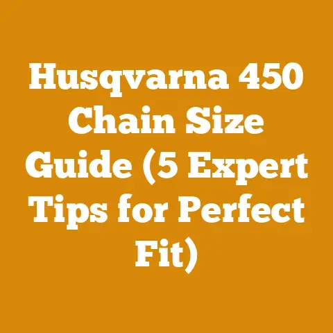 Husqvarna 450 Chain Size Guide (5 Expert Tips for Perfect Fit)