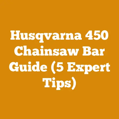 Husqvarna 450 Chainsaw Bar Guide (5 Expert Tips)