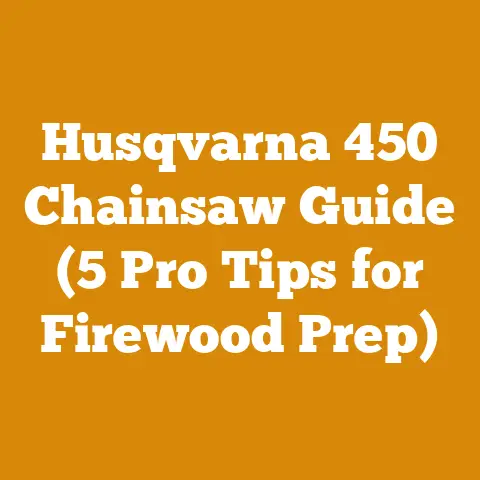 Husqvarna 450 Chainsaw Guide (5 Pro Tips for Firewood Prep)