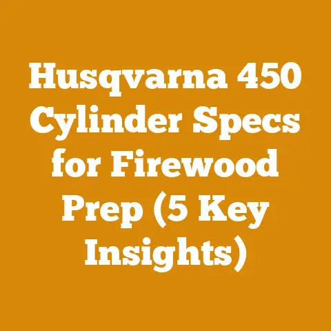 Husqvarna 450 Cylinder Specs for Firewood Prep (5 Key Insights)
