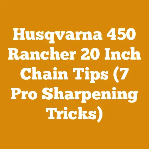 Husqvarna 450 Rancher 20 Inch Chain Tips (7 Pro Sharpening Tricks)