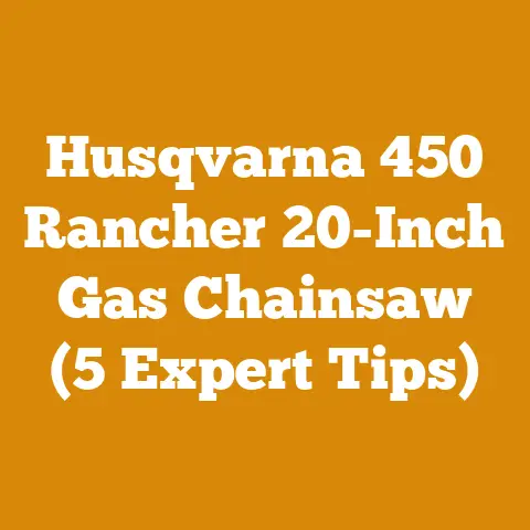Husqvarna 450 Rancher 20-Inch Gas Chainsaw (5 Expert Tips)