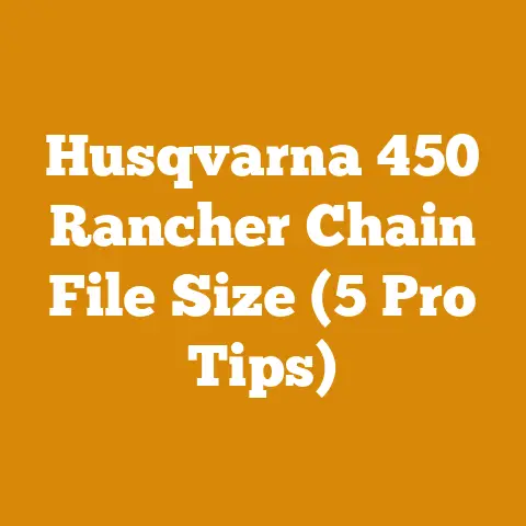 Husqvarna 450 Rancher Chain File Size (5 Pro Tips)