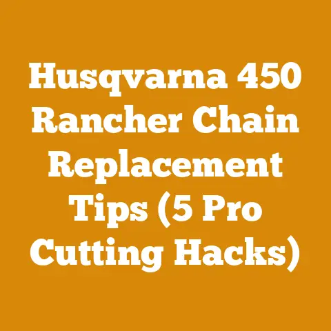Husqvarna 450 Rancher Chain Replacement Tips (5 Pro Cutting Hacks)