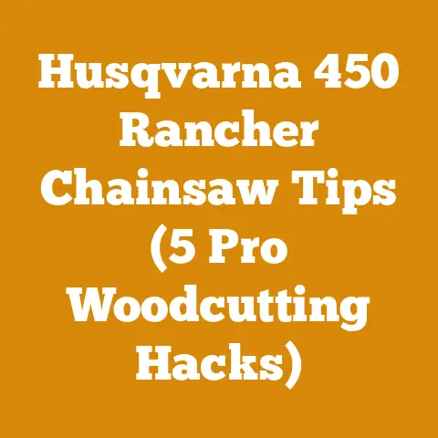 Husqvarna 450 Rancher Chainsaw Tips (5 Pro Woodcutting Hacks)
