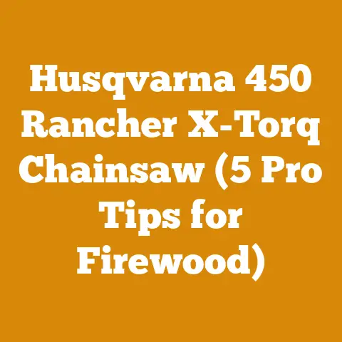 Husqvarna 450 Rancher X-Torq Chainsaw (5 Pro Tips for Firewood)