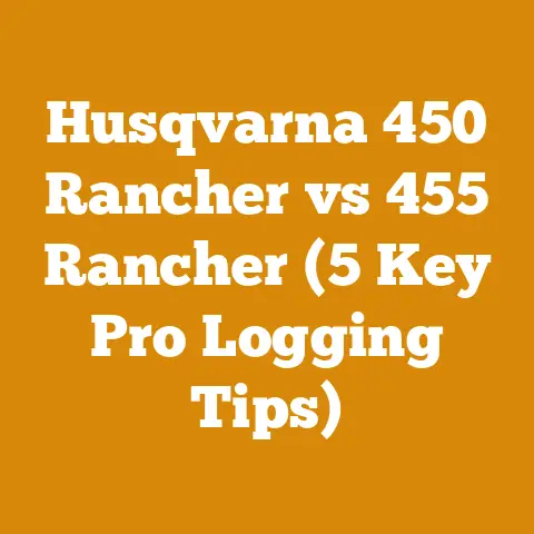 Husqvarna 450 Rancher vs 455 Rancher (5 Key Pro Logging Tips)