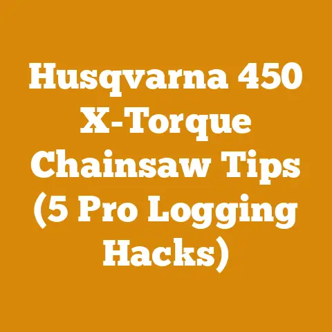 Husqvarna 450 X-Torque Chainsaw Tips (5 Pro Logging Hacks)