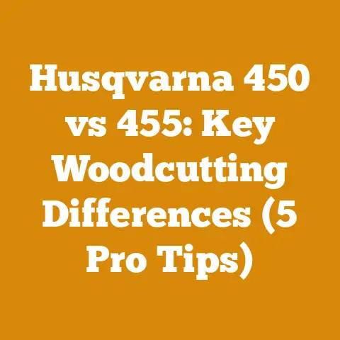 Husqvarna 450 vs 455: Key Woodcutting Differences (5 Pro Tips)