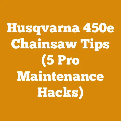 Husqvarna 450e Chainsaw Tips (5 Pro Maintenance Hacks)