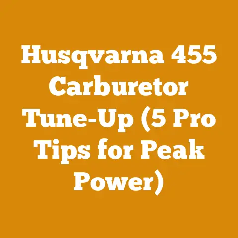 Husqvarna 455 Carburetor Tune-Up (5 Pro Tips for Peak Power)
