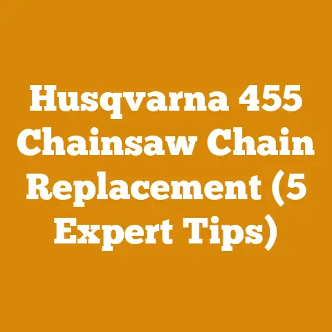 Husqvarna 455 Chainsaw Chain Replacement (5 Expert Tips)