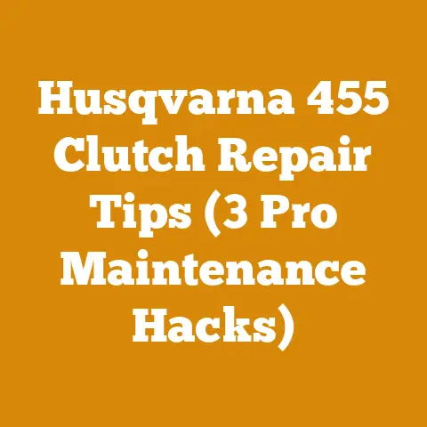 Husqvarna 455 Clutch Repair Tips (3 Pro Maintenance Hacks)