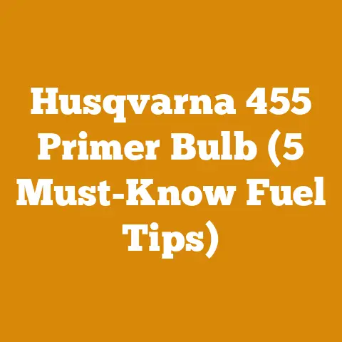 Husqvarna 455 Primer Bulb (5 Must-Know Fuel Tips)