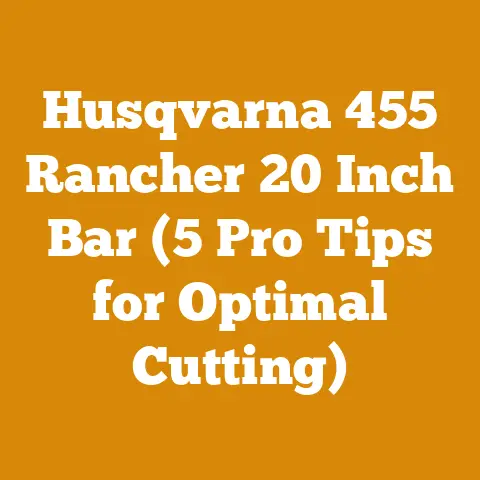 Husqvarna 455 Rancher 20 Inch Bar (5 Pro Tips for Optimal Cutting)