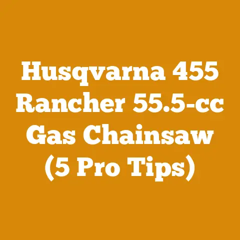 Husqvarna 455 Rancher 55.5-cc Gas Chainsaw (5 Pro Tips)