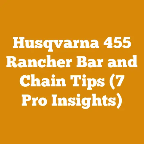 Husqvarna 455 Rancher Bar and Chain Tips (7 Pro Insights)