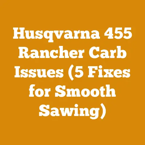 Husqvarna 455 Rancher Carb Issues (5 Fixes for Smooth Sawing)