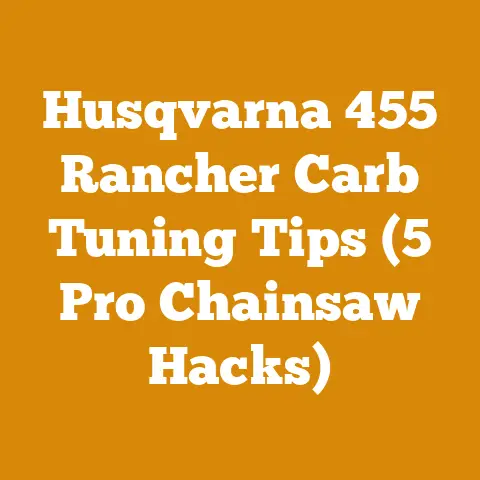 Husqvarna 455 Rancher Carb Tuning Tips (5 Pro Chainsaw Hacks)