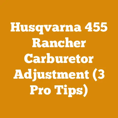 Husqvarna 455 Rancher Carburetor Adjustment (3 Pro Tips)