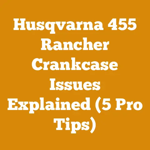 Husqvarna 455 Rancher Crankcase Issues Explained (5 Pro Tips)