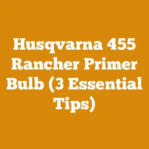 Husqvarna 455 Rancher Primer Bulb (3 Essential Tips)