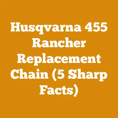 Husqvarna 455 Rancher Replacement Chain (5 Sharp Facts)