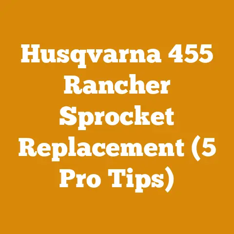 Husqvarna 455 Rancher Sprocket Replacement (5 Pro Tips)