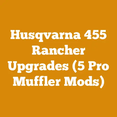 Husqvarna 455 Rancher Upgrades (5 Pro Muffler Mods)