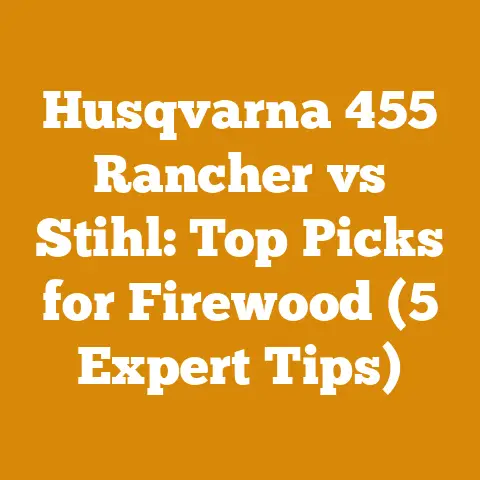 Husqvarna 455 Rancher vs Stihl: Top Picks for Firewood (5 Expert Tips)