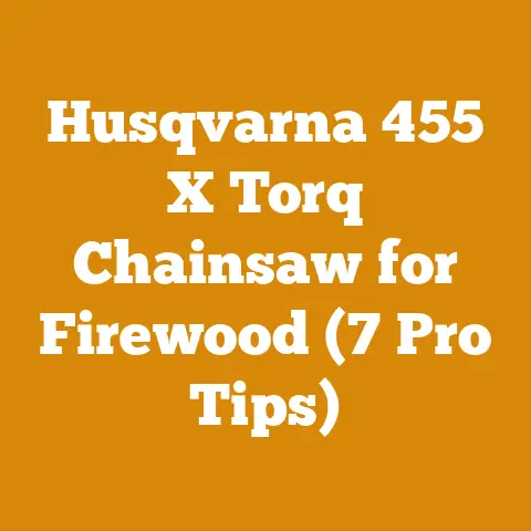 Husqvarna 455 X Torq Chainsaw for Firewood (7 Pro Tips)