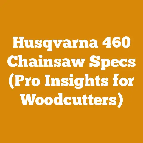 Husqvarna 460 Chainsaw Specs (Pro Insights for Woodcutters)
