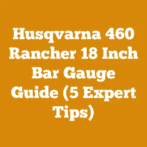 Husqvarna 460 Rancher 18 Inch Bar Gauge Guide (5 Expert Tips)