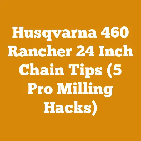 Husqvarna 460 Rancher 24 Inch Chain Tips (5 Pro Milling Hacks)