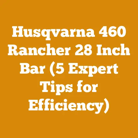 Husqvarna 460 Rancher 28 Inch Bar (5 Expert Tips for Efficiency)