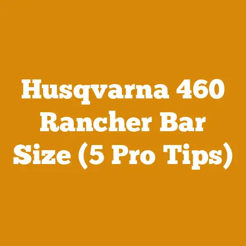 Husqvarna 460 Rancher Bar Size (5 Pro Tips)
