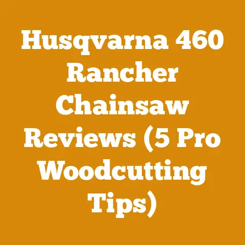 Husqvarna 460 Rancher Chainsaw Reviews (5 Pro Woodcutting Tips)