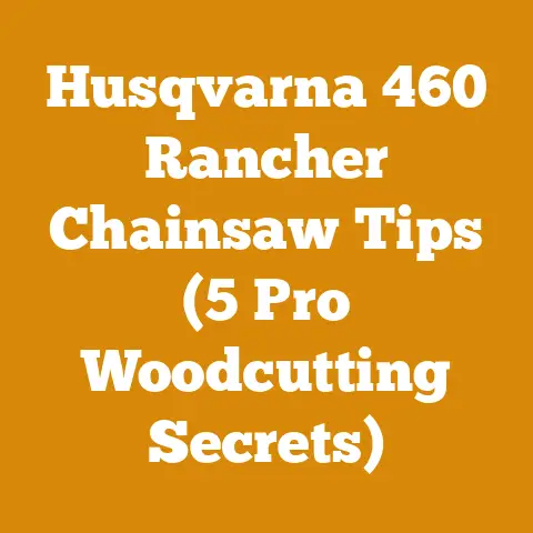 Husqvarna 460 Rancher Chainsaw Tips (5 Pro Woodcutting Secrets)