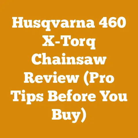 Husqvarna 460 X-Torq Chainsaw Review (Pro Tips Before You Buy)