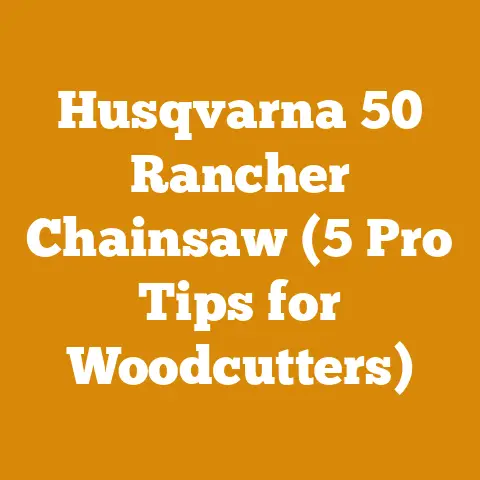 Husqvarna 50 Rancher Chainsaw (5 Pro Tips for Woodcutters)