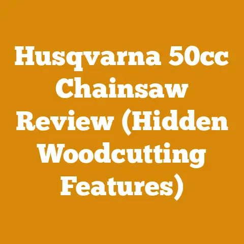 Husqvarna 50cc Chainsaw Review (Hidden Woodcutting Features)