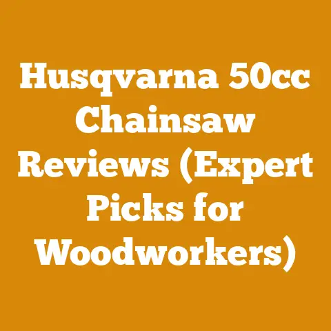 Husqvarna 50cc Chainsaw Reviews (Expert Picks for Woodworkers)