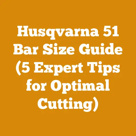 Husqvarna 51 Bar Size Guide (5 Expert Tips for Optimal Cutting)