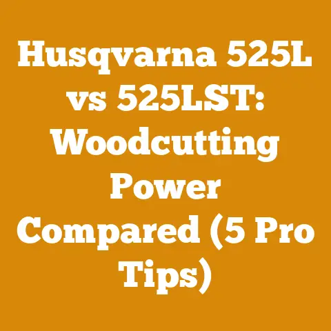 Husqvarna 525L vs 525LST: Woodcutting Power Compared (5 Pro Tips)