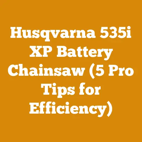 Husqvarna 535i XP Battery Chainsaw (5 Pro Tips for Efficiency)