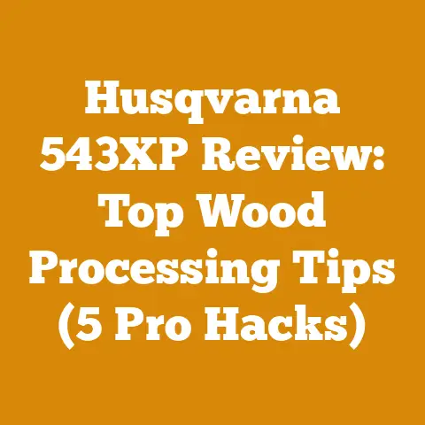 Husqvarna 543XP Review: Top Wood Processing Tips (5 Pro Hacks)