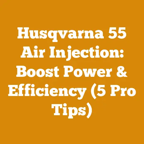 Husqvarna 55 Air Injection: Boost Power & Efficiency (5 Pro Tips)